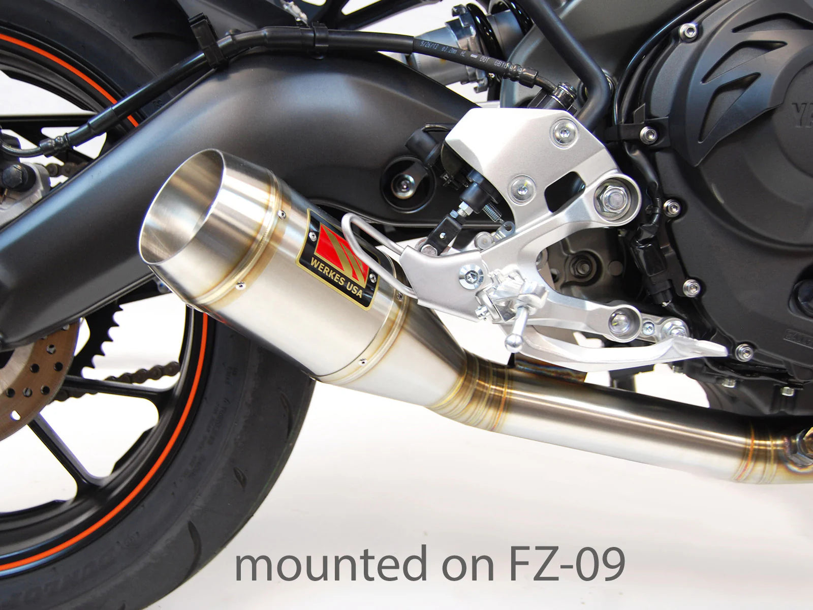 Competition Werkes Slip-On Exhaust Yamaha FJ-09/Tracer 900 2015-2019 - Adventure Parts