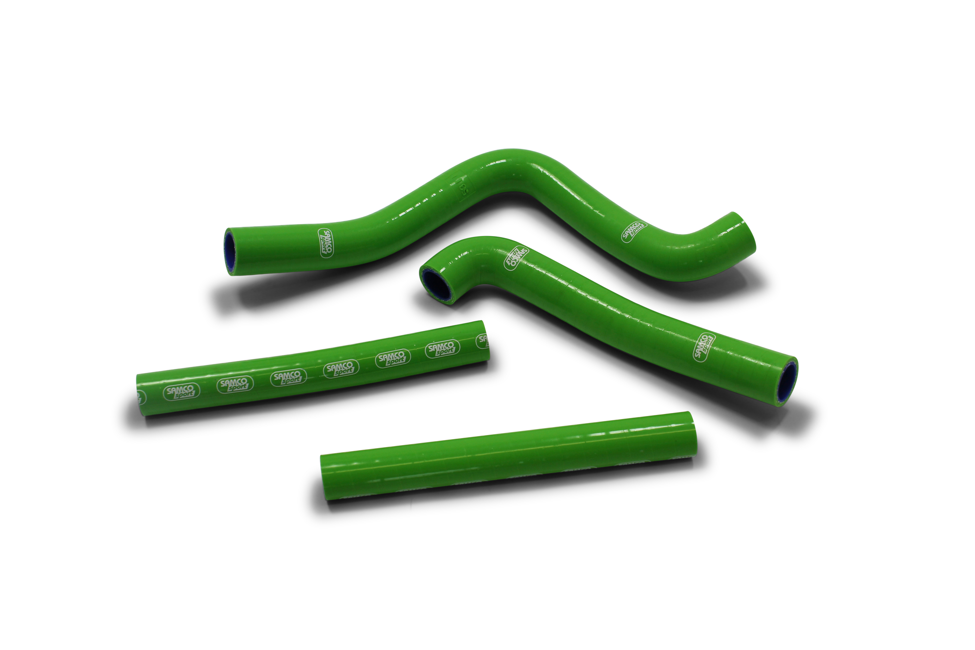 Samco Radiator Hose 4 Piece Kit Kawasaki KX 125 1994-1998 - Adventure Parts