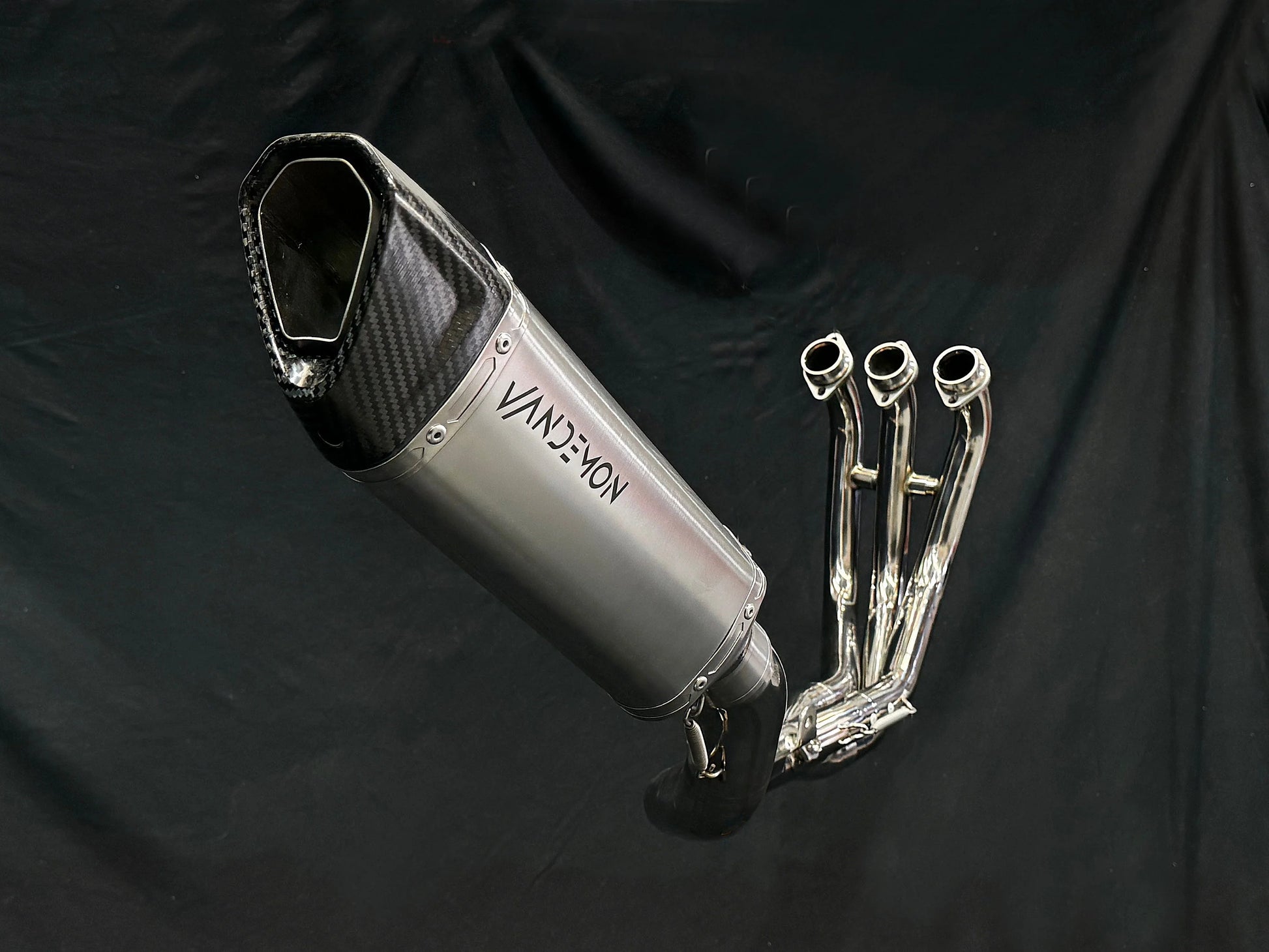Vandemon Titanium Exhaust System Yamaha MT09 and XSR900 2021-2025 - Adventure Parts