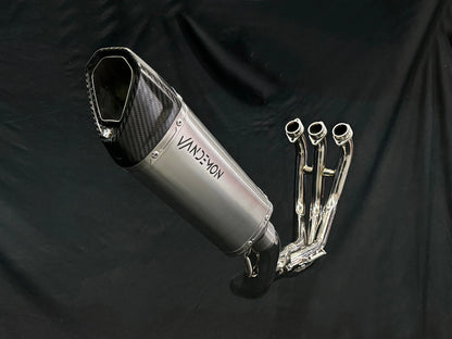 Vandemon Titanium Exhaust System Yamaha MT09 and XSR900 2021-2025 - Adventure Parts