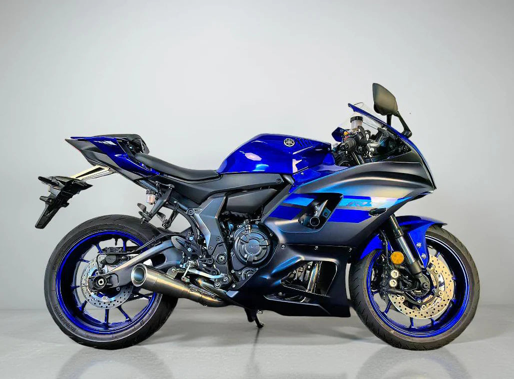 Vandemon Titanium Slash Cut Exhaust System Yamaha YZF R7 2021-2024 - Adventure Parts