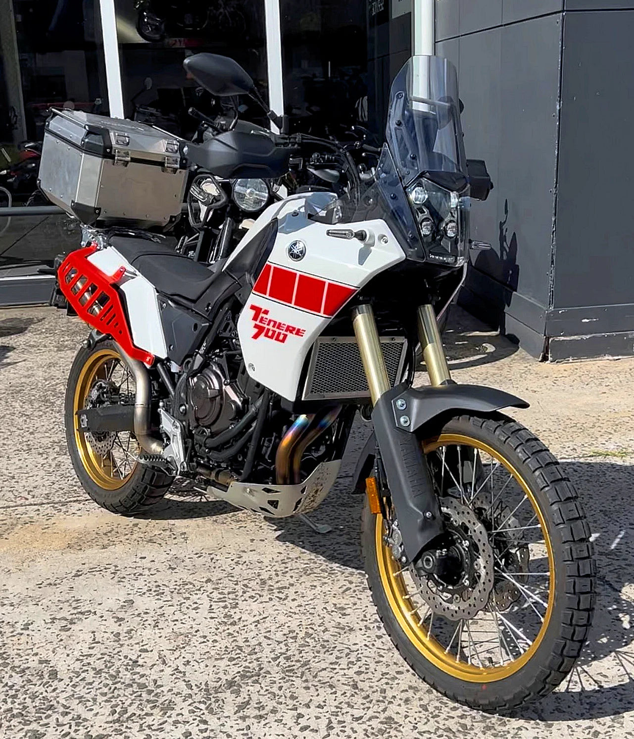 Vandemon Full Titanium Exhaust System Yamaha Tenere 700 Adventure 2019-2025