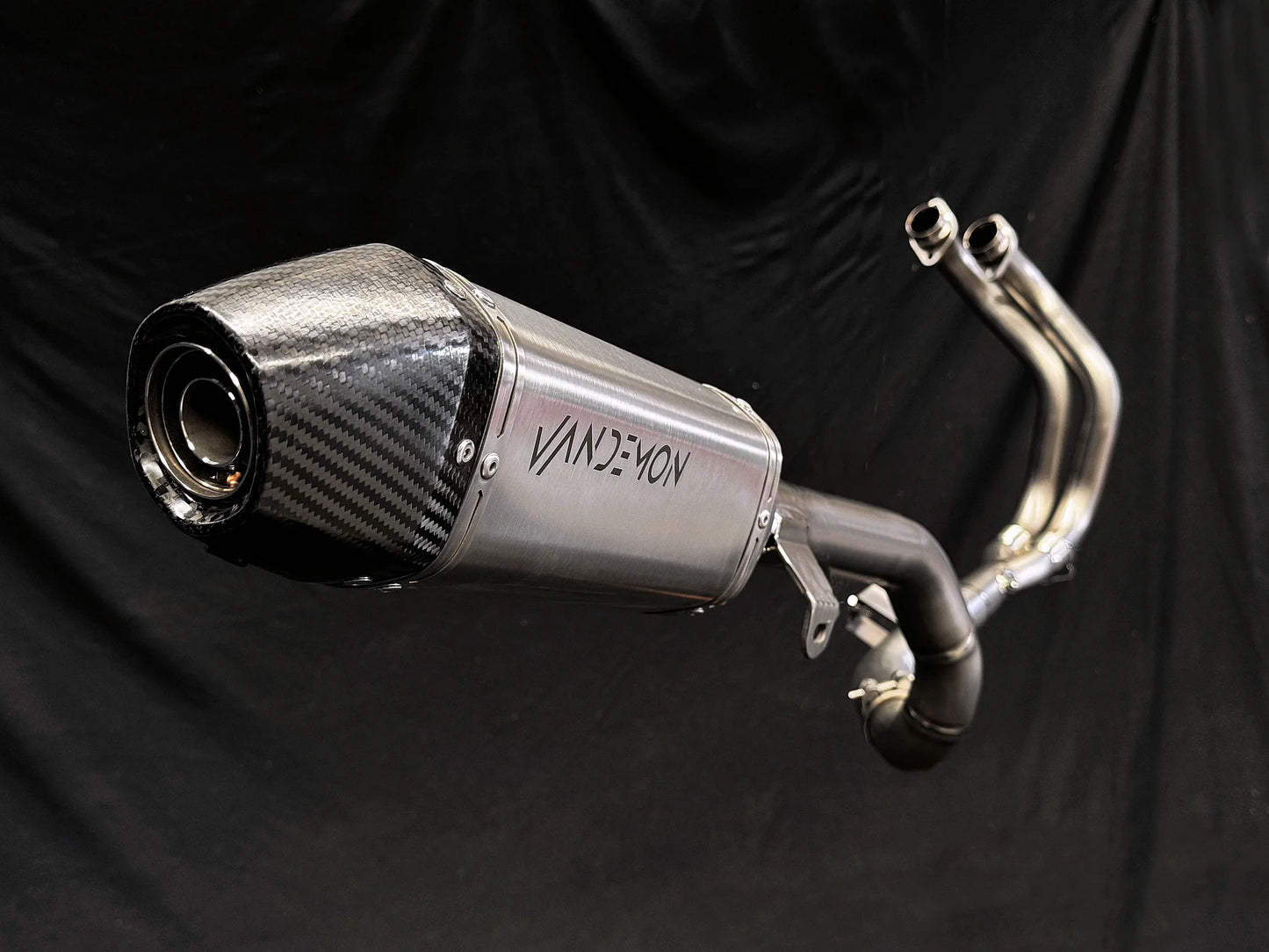 Vandemon Full Titanium Exhaust System Yamaha Tenere 700 Adventure 2019-2024