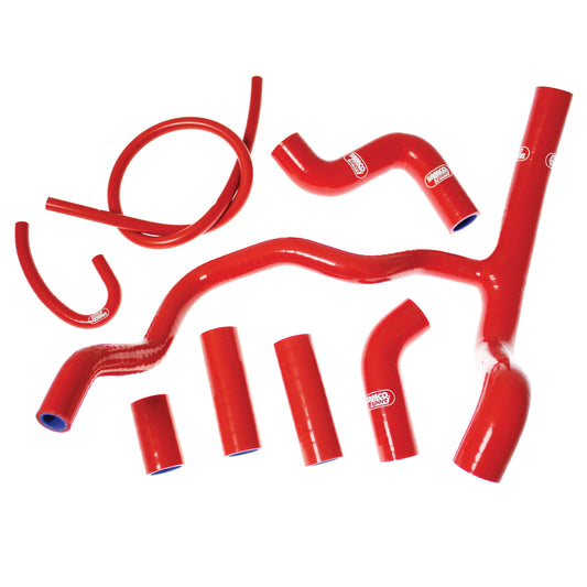 Samco Radiator Hose 8 Piece Kit Aprilia RSV 1000 Mille 1998-2003 - Adventure Parts