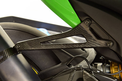 Graves Motorsports Carbon Fiber Exhaust Hanger Bracket Kawasaki ZX-10R/ZX-6R 2009-2013
