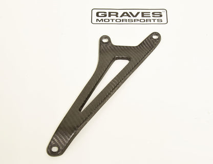 Graves Motorsports Carbon Fiber Exhaust Hanger Bracket Kawasaki ZX-10R/ZX-6R 2009-2013