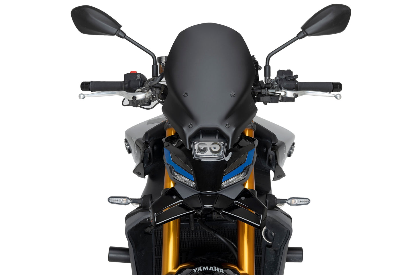 Puig Downforce Naked Front Spoilers Yamaha MT-09, MT-09 SP, MT-09 Y-AMT 2024-2025