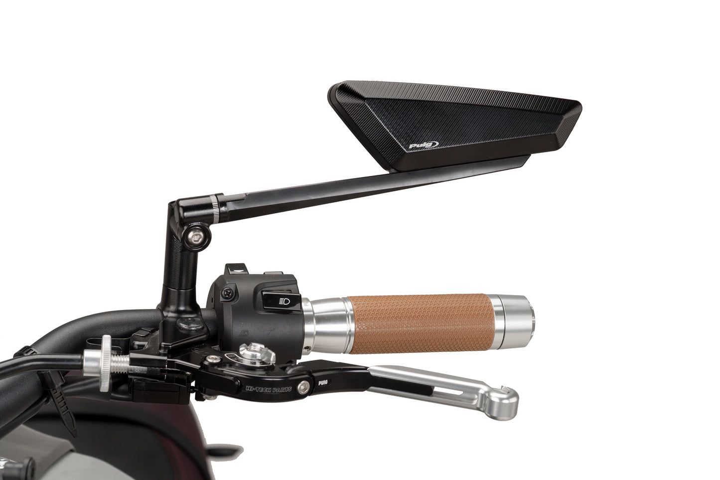 Puig Rearview Hypernaked Motorcycle Mirrors - Universal (Sold Individually)