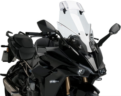 Puig Touring Windscreen w/ Visor Suzuki GSX-S1000GT 2022-2025 - Adventure Parts