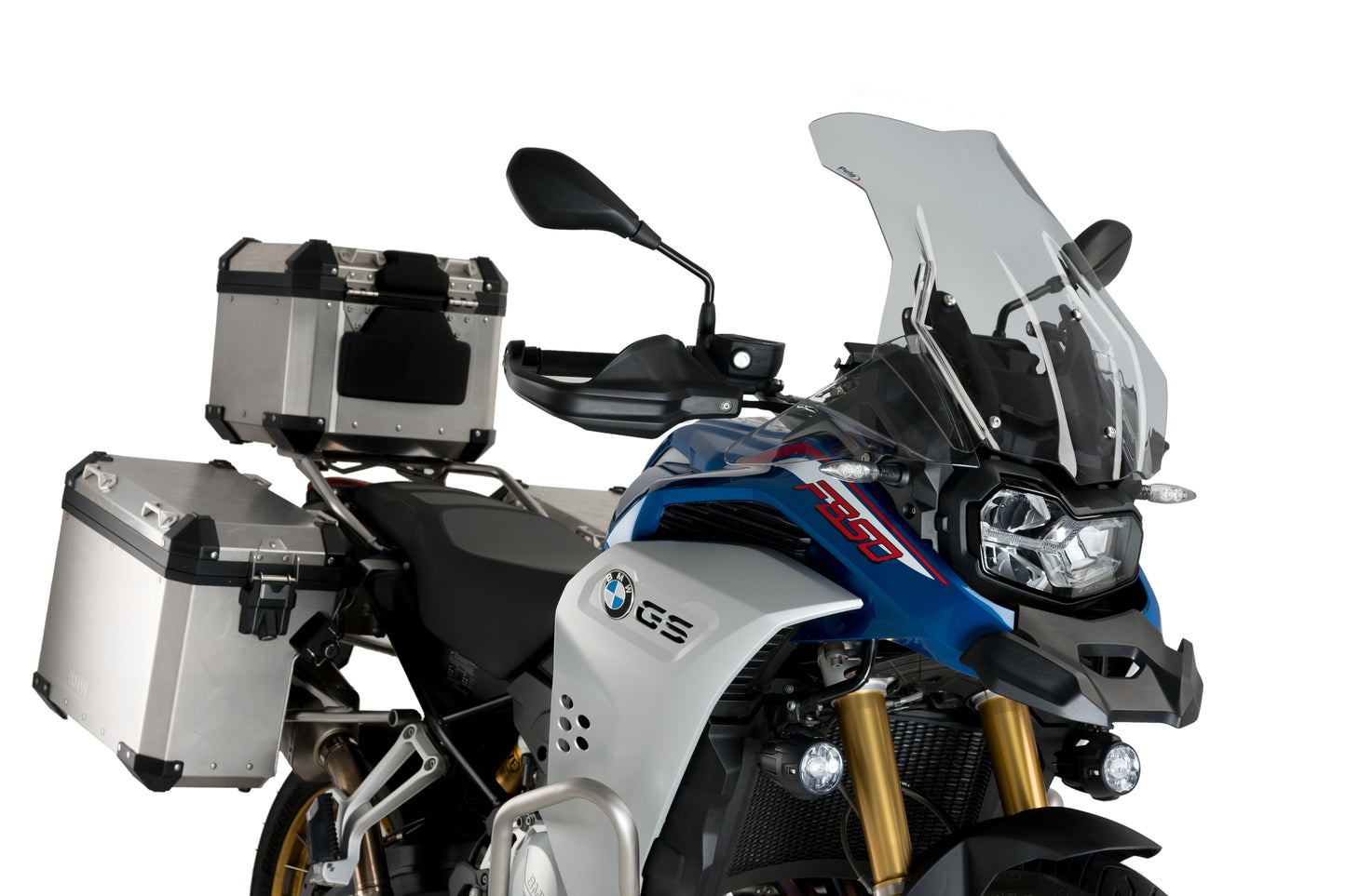 Puig Touring Plus Windscreen BMW F750GS/F800GS/F850GS/F900GS 2018-2025 - Adventure Parts