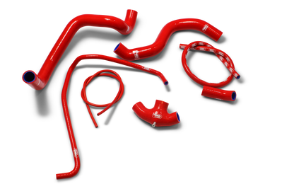 Samco Radiator Hose 4 Piece Kit Kawasaki KR1 (KR250) 1988-1991 - Adventure Parts