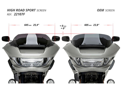 Puig High Road Sport Harley Davidson CVO Road Glide FLTRX 2024-2025 - Adventure Parts