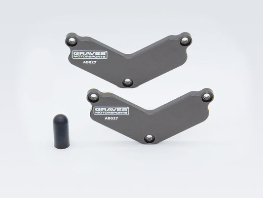 Graves Motorsports Smog Block Off Plates Aprilia RSV4/Tuono 2009-2023