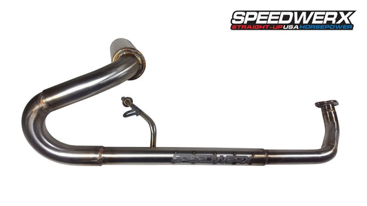 Stainless Steel Exhaust- Race Loud Yamaha SnoScoot