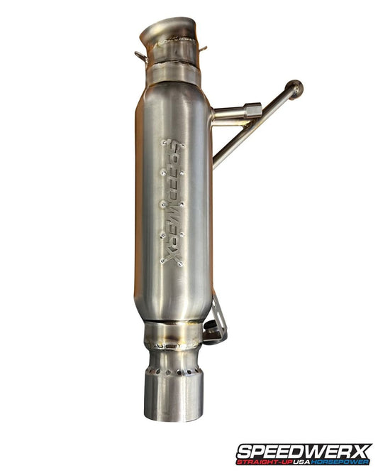 Speedwerx L2 Competition Series Lightweight Muffler Titanium Arctic Cat ZR/RIOT/M 858 C-TEC2 CATALYST Models 2025