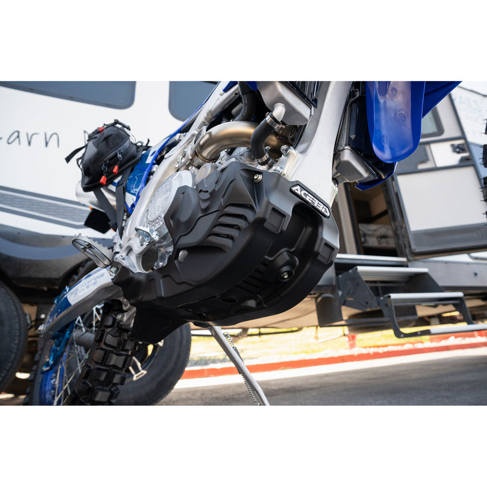 Acerbis Plastic Offroad Skid Plate with Linkage Guard Yamaha