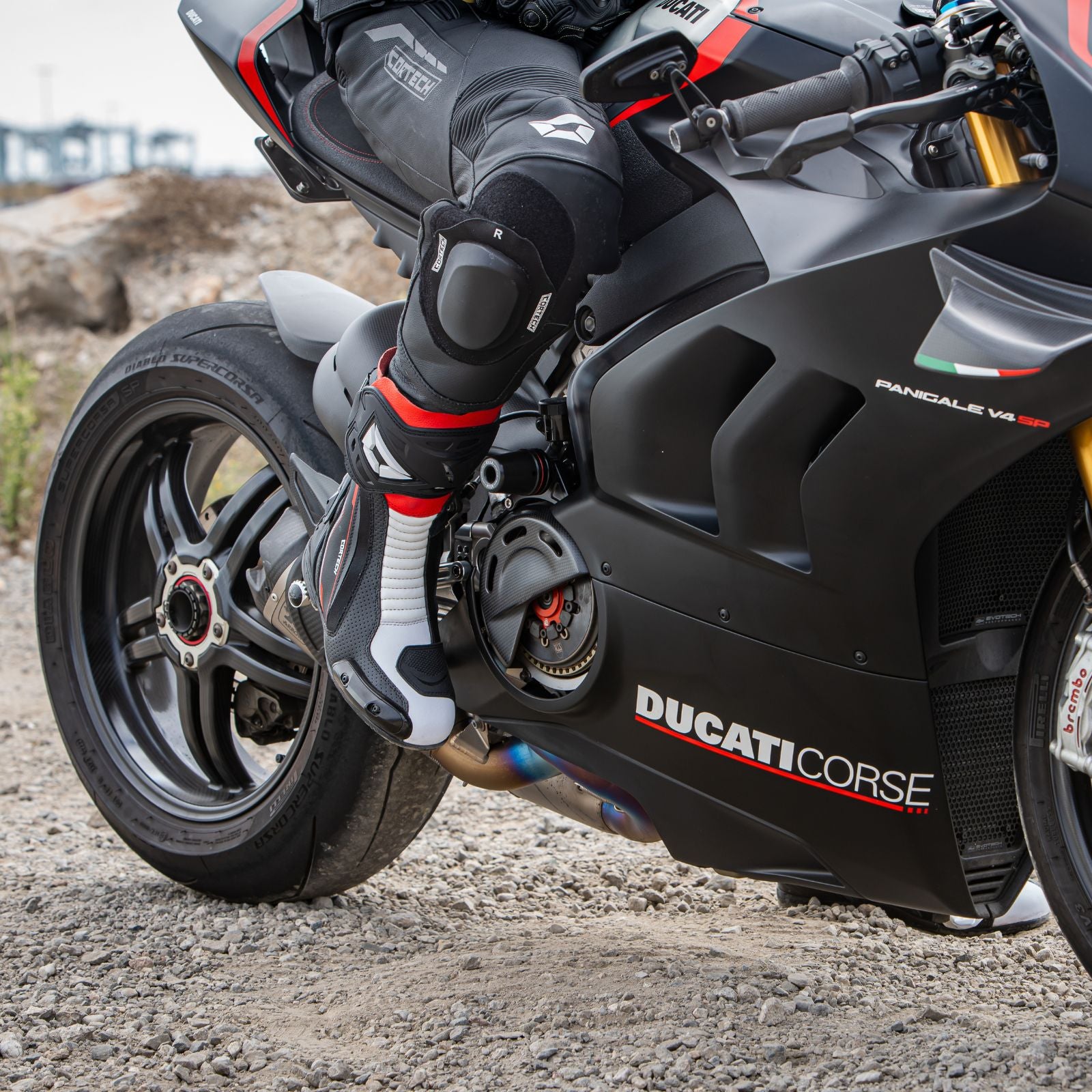 Cortech Men's Adrenaline GP Motorcycle Boots - Adventure Parts