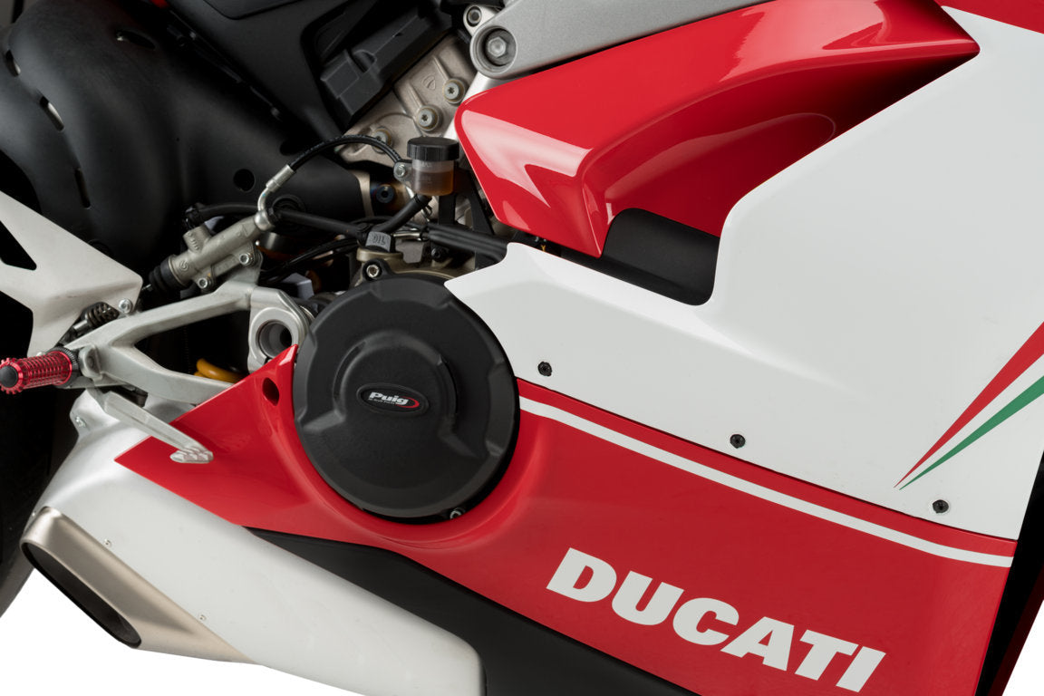 Puig Engine Covers Track for Championship Ducati Panigale V4 2018-2024