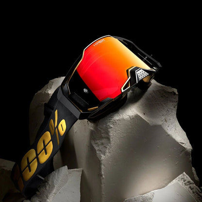 100% Armega Hiper Lens Motorcycle Goggles - Adventure Parts