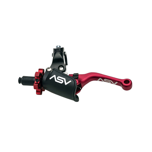 ASV C6 Series Pro Shorty Clutch Lever Suzuki Z250 2003-2014 - Adventure Parts