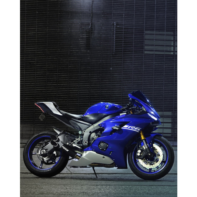 Toce Razor Tip Slipon for Decatted Exhausts - Yamaha R6 2006-2021 - Adventure Parts