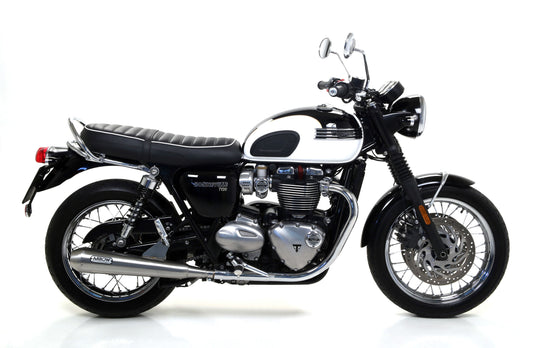 Arrow Full Exhaust System Triumph BONNEVILLE T120 2016-2019 - Adventure Parts
