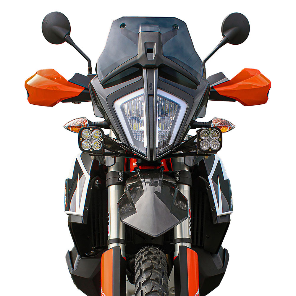 Baja Designs Dual Squadron Pro Auxiliary Light Kit KTM 390 Adventure 2019-2025