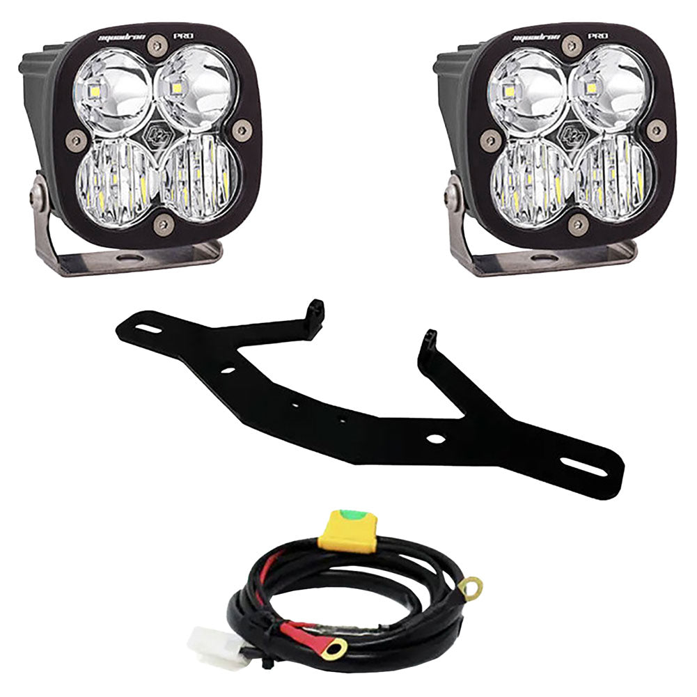 Baja Designs Dual Squadron Pro Auxiliary Light Kit KTM 390 Adventure 2019-2025