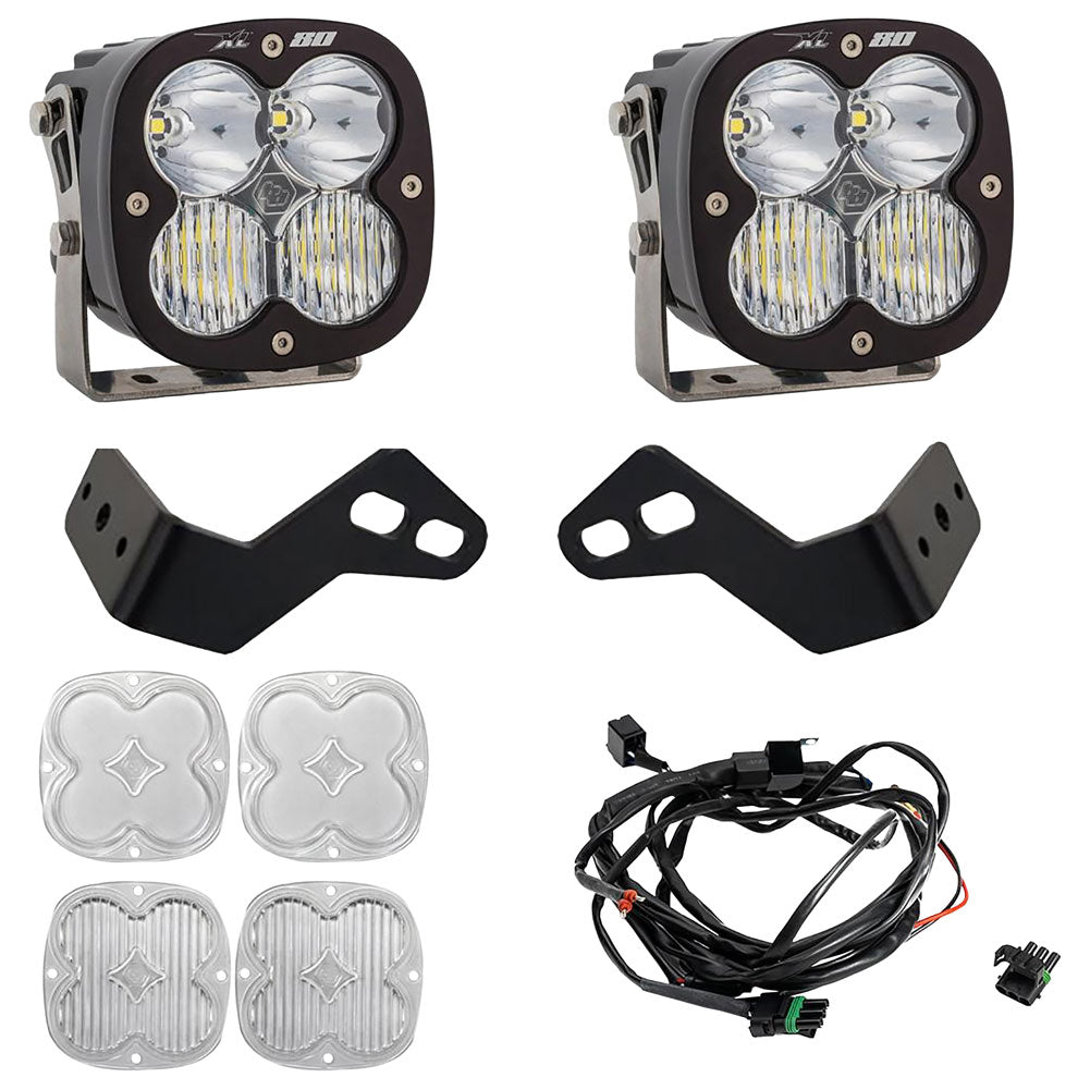 Baja Designs XL80 A-Pillar Light Kit Can-Am Maverick R 2024–2026