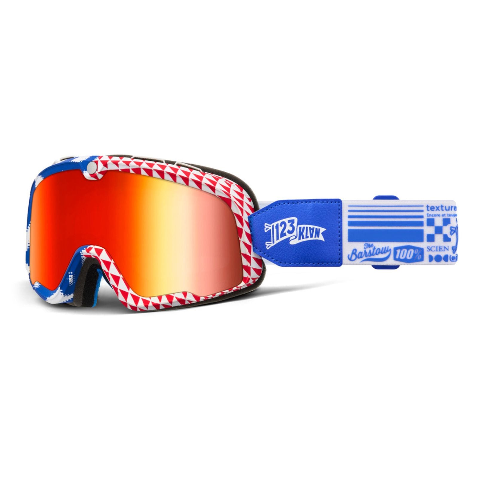 100% Barstow Motorcycle Goggles - Adventure Parts