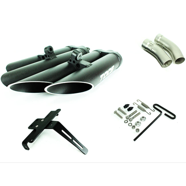 Toce T-Slash Slip-On Exhaust Ducati 848 2008-2013 | Adventure Parts