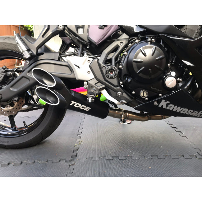 Toce Razor Tip Full Exhaust - Kawasaki Ninja 650 2017-2025