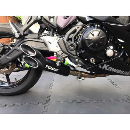 Toce Razor Tip Full Exhaust - Kawasaki Ninja 650 2017-2025