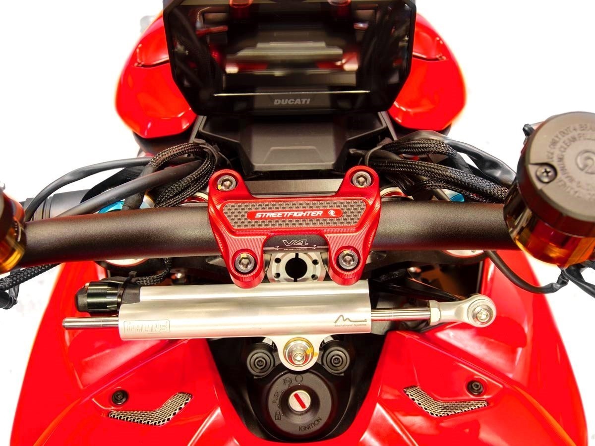 DBK Handlebar Clamp Ducati Streetfighter V2/V4 2020-2025 - Adventure Parts