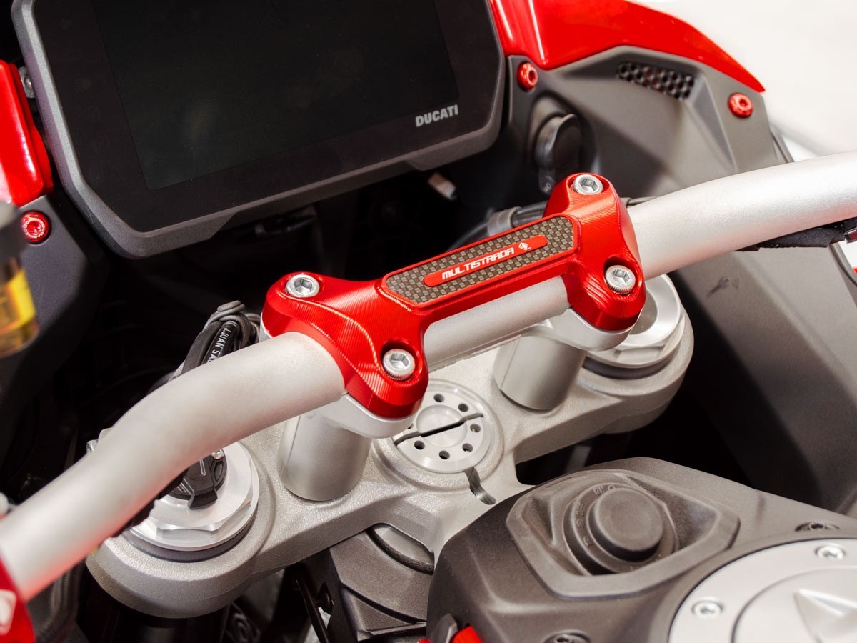 DBK Handlebar Clamp Ducati Multistrada V4 2021-2025 - Adventure Parts