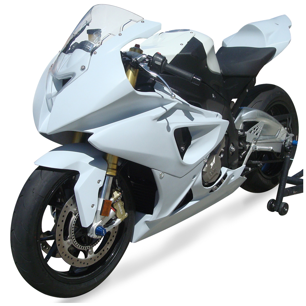Hotbodies Racing Race Bodywork Color Form White BMW S1000RR 2010-2014 - Adventure Parts