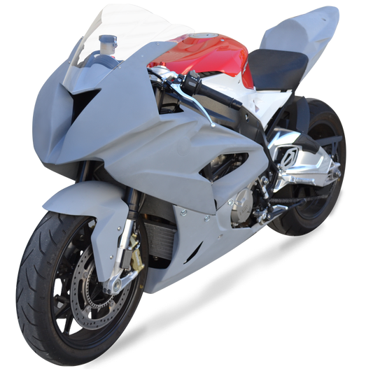 Hotbodies Racing Race Bodywork Primer Gray BMW S1000RR 2015-2019 - Adventure Parts