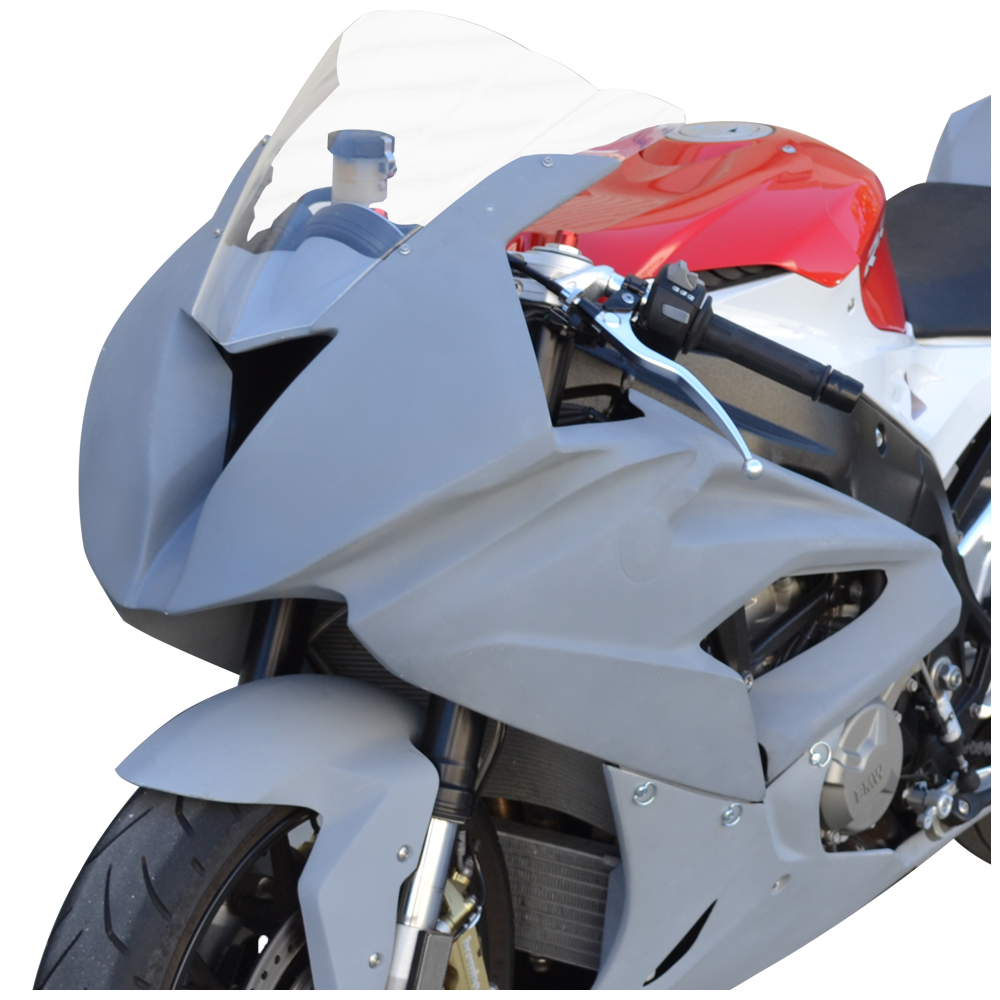 Hotbodies Racing Race Bodywork Primer Gray BMW S1000RR 2015-2019 - Adventure Parts