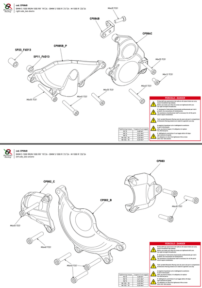 Bonamici Case Savers Full Kit BMW S1000RR / M1000RR 2020+