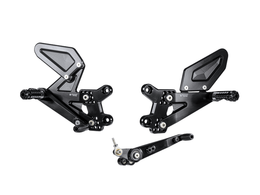 Bonamici Rearsets w/ Carbon Heel Guards Suzuki GSX-R1000 2017+