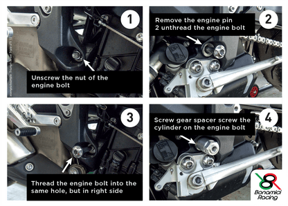 Bonamici Rearsets Yamaha YZF-R1 2004-2006