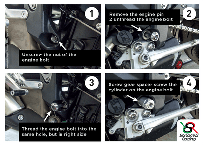 Bonamici Rearsets Yamaha YZF-R6 2003-2005