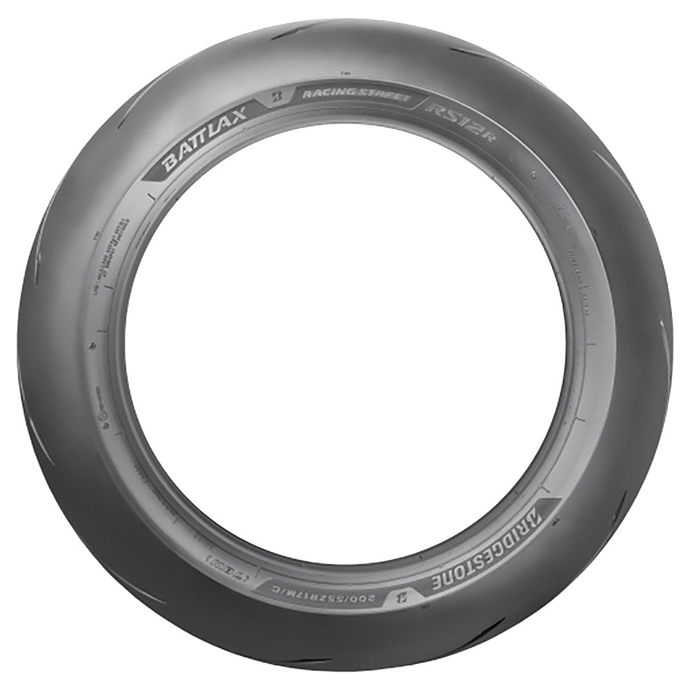 Bridgestone Battlax RS12 Racing Street Hypersport Rear Motorcycle Tire - Adventure Parts