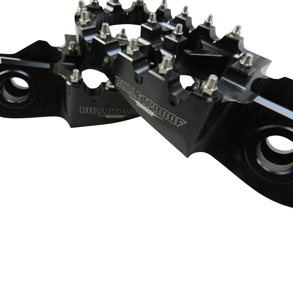 Bullet Proof Designs Billet Foot Pegs Yamaha YZ125 2010–2026