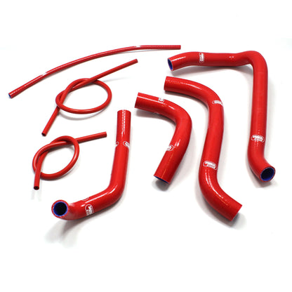 Samco Radiator Hose 7 Piece Kit Honda CBR 1100 XX BLACKBIRD SC35 (Fuel Injected Model) 1999-2007 - Adventure Parts
