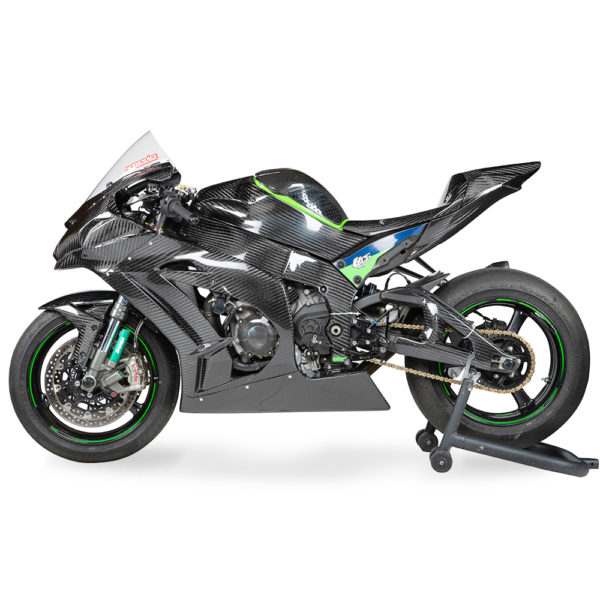 Hotbodies Racing Race Bodywork Carbon Fiber 400g Kawasaki ZX10R/RR 2016-2020 - Adventure Parts