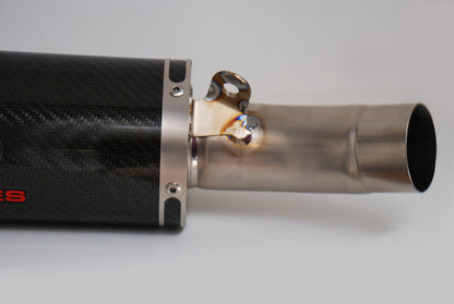 Graves Motorsports Carbon Slip-on Exhaust Kawasaki Ninja ZX6R 636 2009-2018