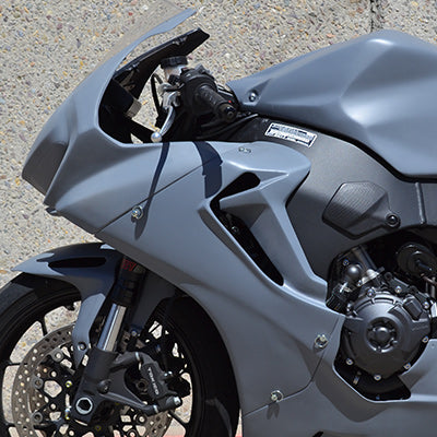 Hotbodies Racing Race Bodywork Primer Gray Honda CBR600RR 2017-2023 - Adventure Parts