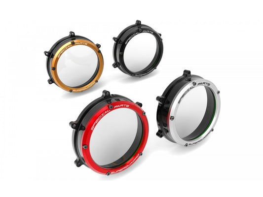 DBK Clutch Cover Clear Ducati Panigale 2012-2024 - Adventure Parts