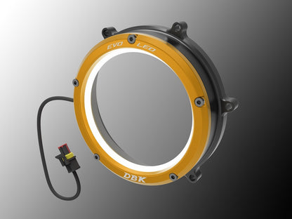 DBK Clutch Cover EVO Led Clear Ducati Panigale 2013-2024 - Adventure Parts